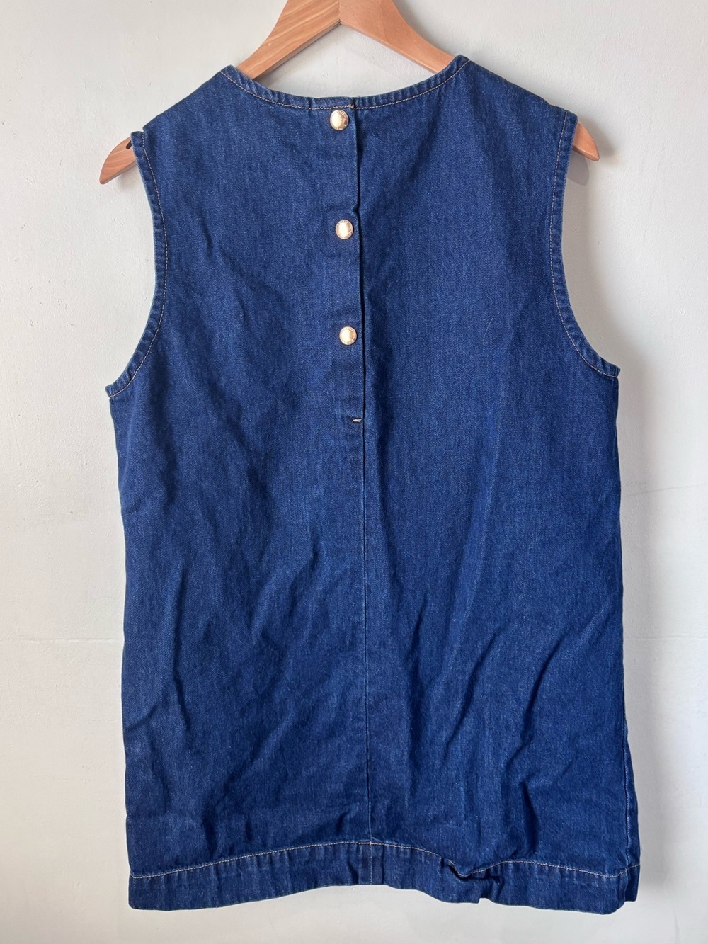 H&M Denim Shift Mini Dress | Size L | Excellent Condition - Picture 2 of 4